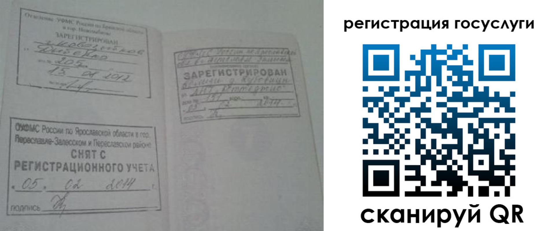 временная регистрация госуслуги в Ялте